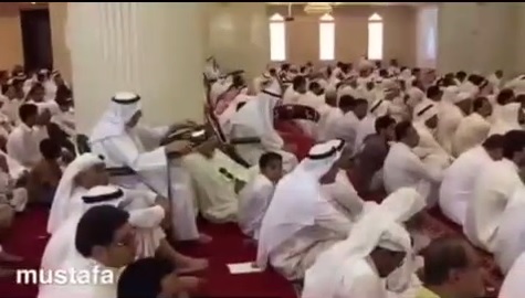 Rakaman visual dalam masjid Imam Husain (a.s) ketika serangan bom